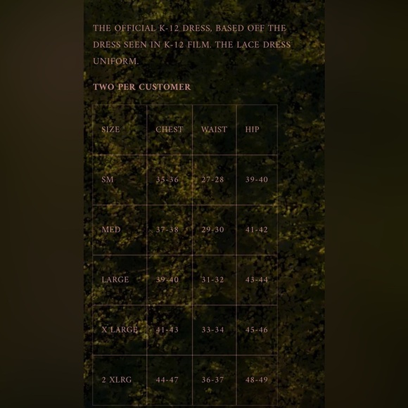 MELANIE MARTINEZ Official K-12 Dress size medium - Picture 9 of 9